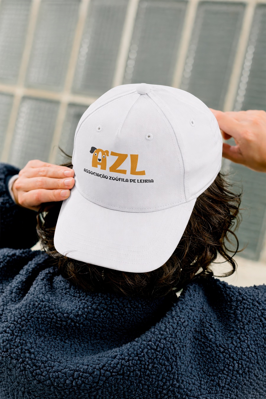 AZL brand in use — identity applied to merchandise and materials