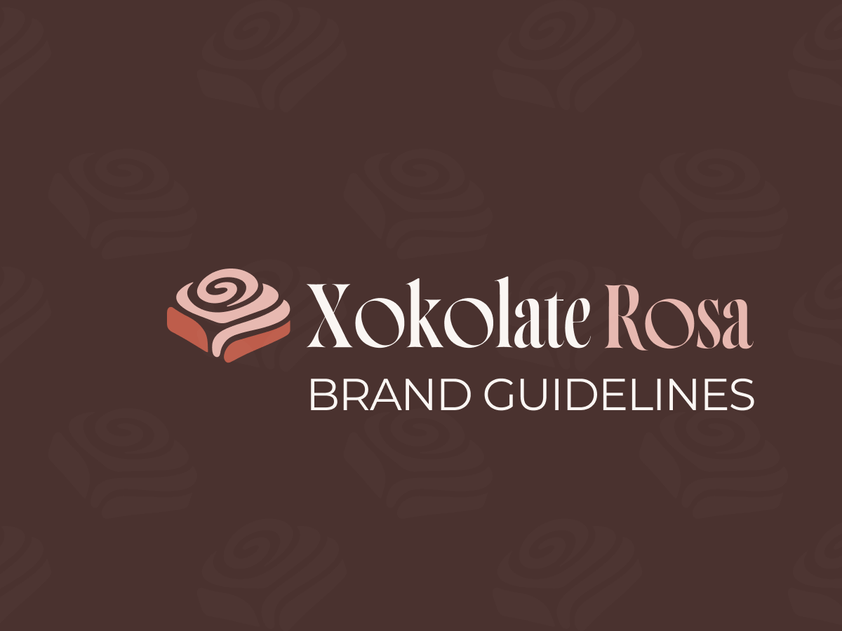Xokolate Rosa brand guidelines — page 1 of 45