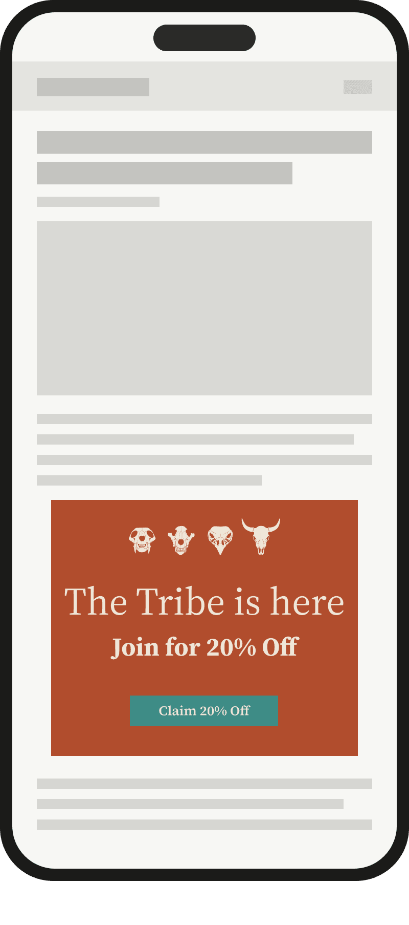 Tribus 300 × 250 ad between article paragraphs on mobile.