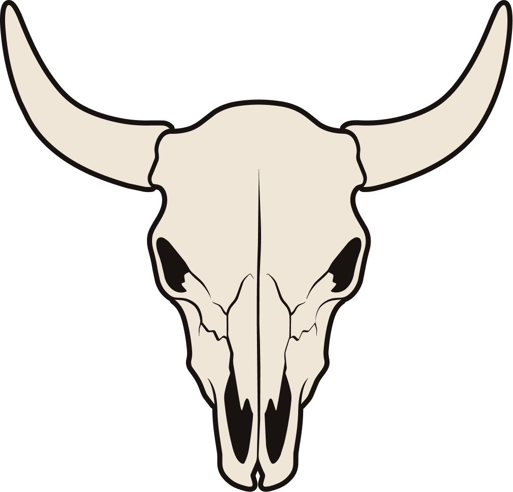 Bison skull symbol