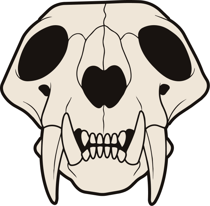 Tiger skull symbol